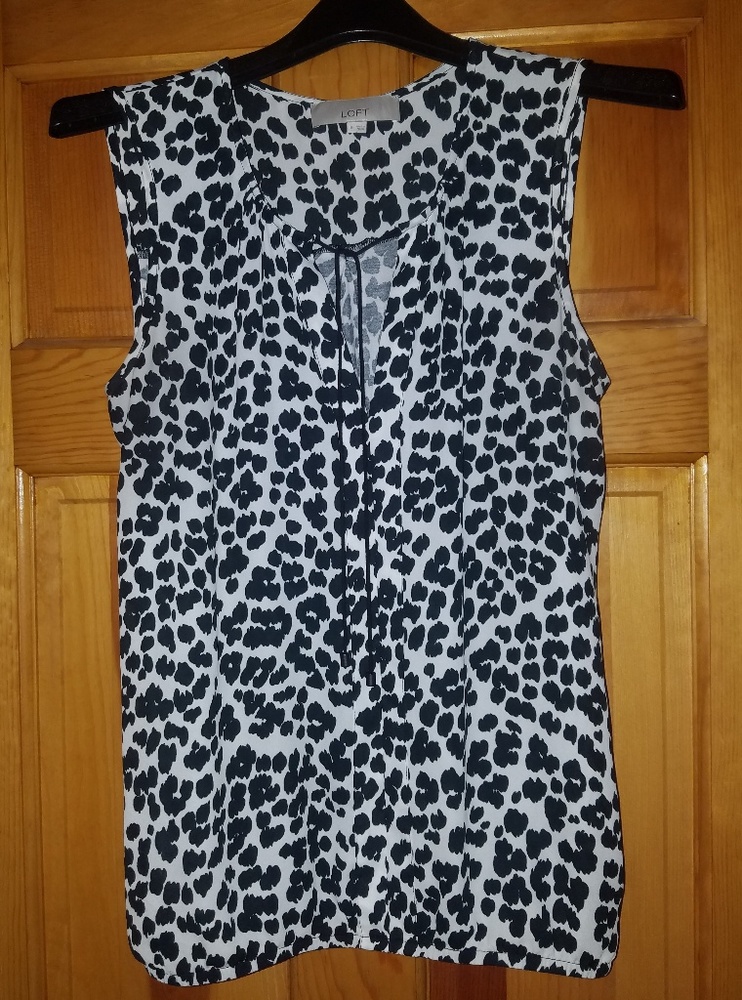 LOFT Leopard Top